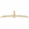 Ekena Millwork Bellingham Rough Sawn Timber Gable Bracket, Douglas Fir, 72"W x 24"H x 2"D x 4"F, 8/12 Pitch GBW072X24X0204BEL00RDF - alternate 4
